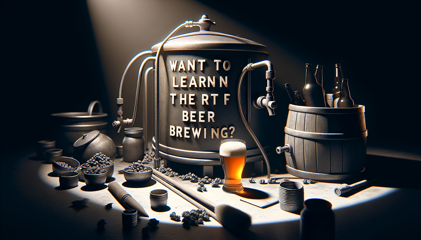 Want to Learn the Art of Beer Brewing?